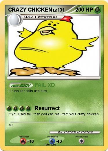 Pokemon CRAZY CHICKEN