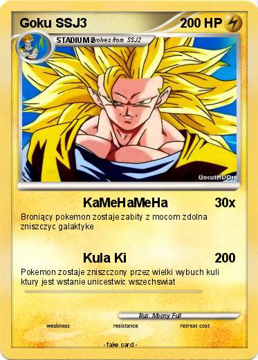 Pokemon Goku SSJ3