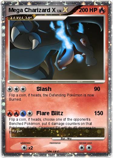Pokemon Mega Charizard X
