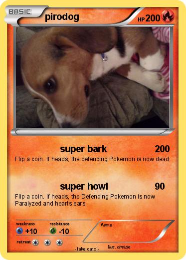 Pokemon pirodog