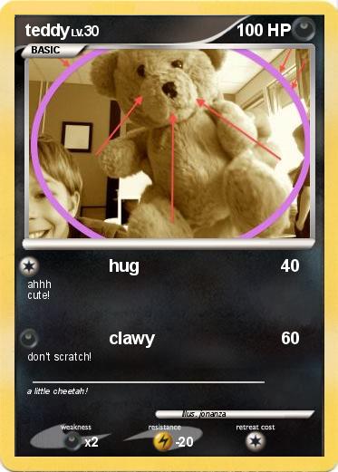 Pokemon teddy
