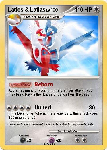 Pokemon Latios & Latias