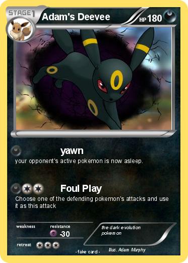 Pokemon Adam's Deevee