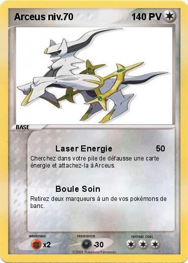 Pokemon Arceus niv.70