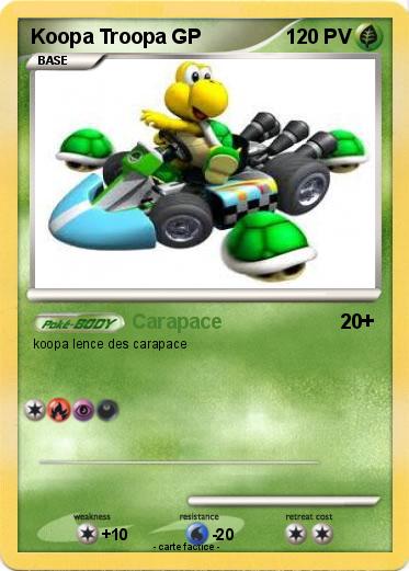 Pokemon Koopa Troopa GP