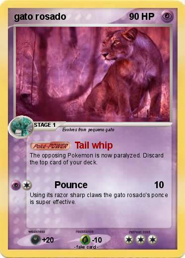 Pokemon gato rosado