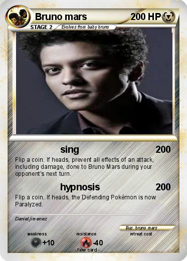 Pokemon Bruno mars