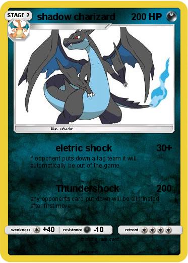 Pokemon shadow charizard