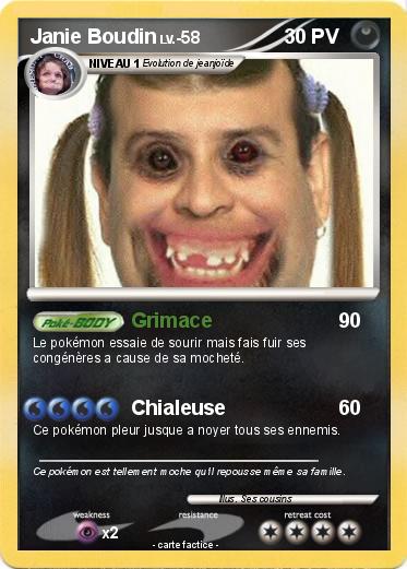 Pokemon Janie Boudin