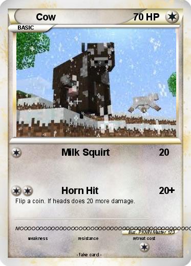 Pokemon Cow