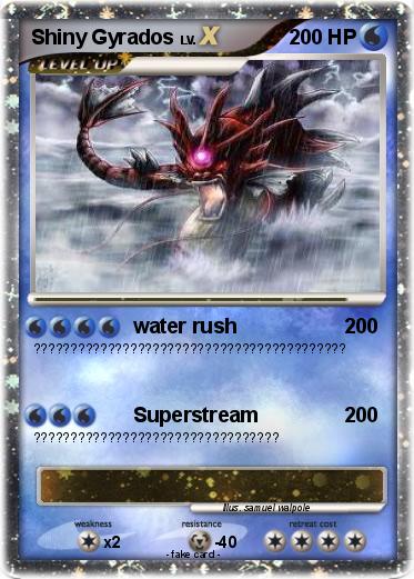 Pokemon Shiny Gyrados