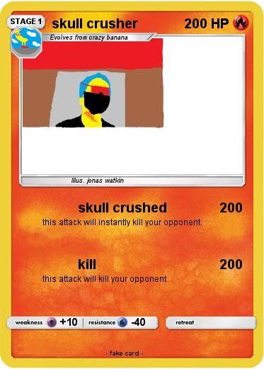 Pokemon skull crusher