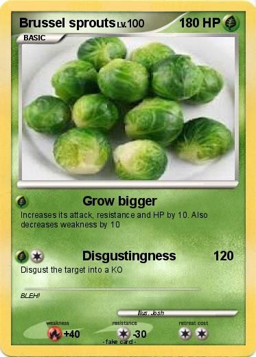 Pokemon Brussel sprouts