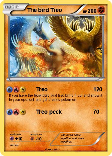 Pokemon The bird Treo