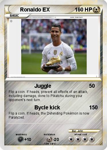 Pokemon Ronaldo EX
