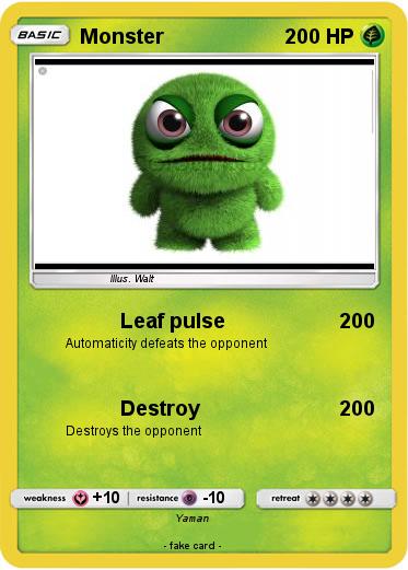Pokemon Monster
