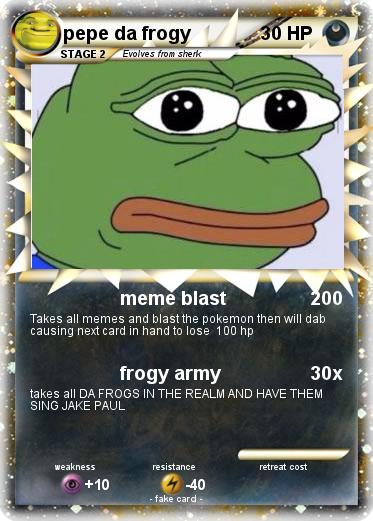 Pokemon pepe da frogy