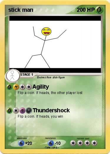 Pokemon stick man