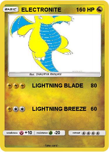 Pokemon ELECTRONITE