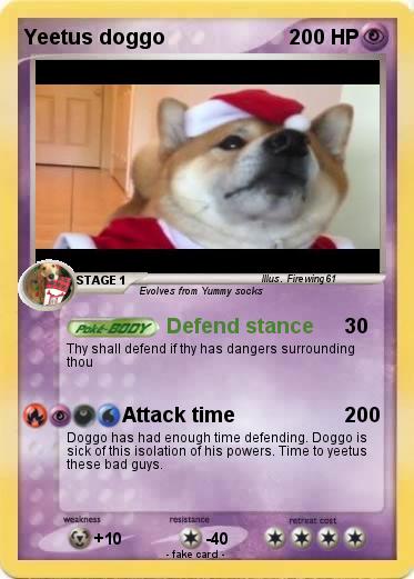 Pokemon Yeetus doggo