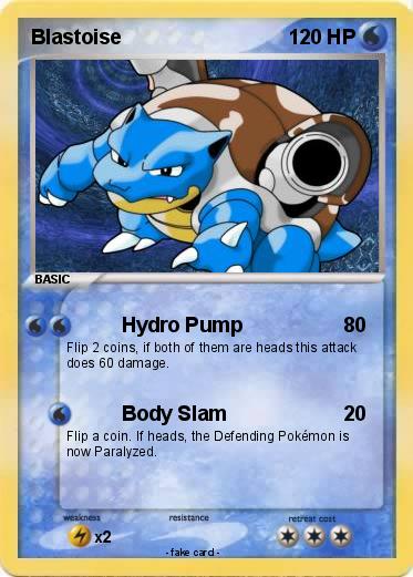 Pokemon Blastoise