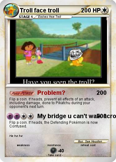 Pokemon Troll face troll