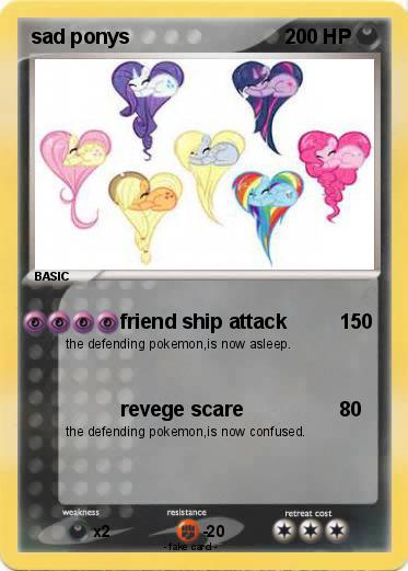Pokemon sad ponys