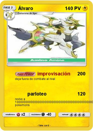 Pokemon Álvaro