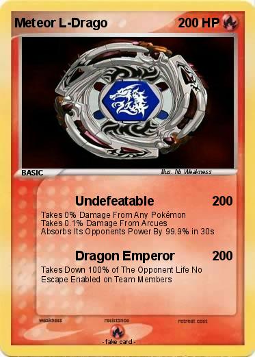 Pokemon Meteor L-Drago