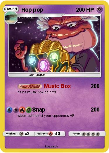 Pokemon Hop pop