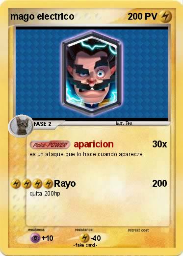 Pokemon mago electrico