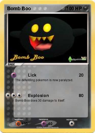 Pokemon Bomb Boo