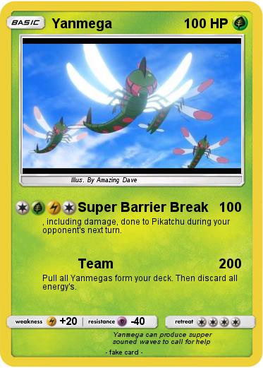 Pokemon Yanmega