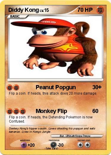 Pokemon Diddy Kong