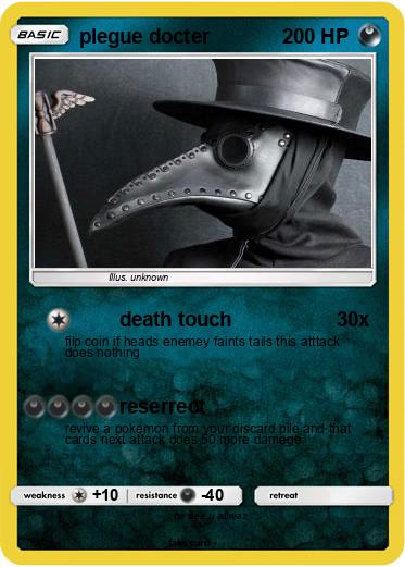 Pokemon plegue docter