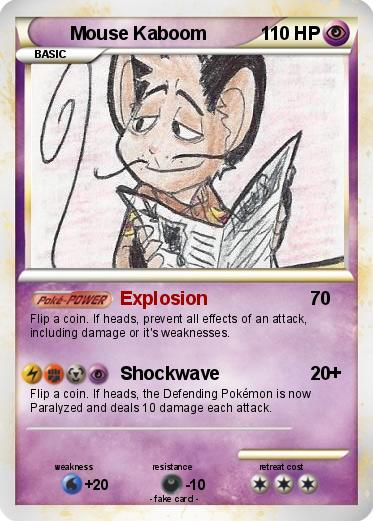 Pokemon Mouse Kaboom