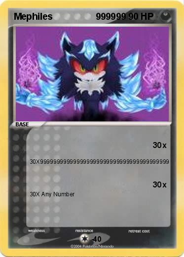 Pokemon Mephiles                 999999