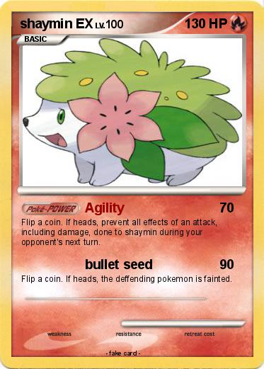 Pokemon shaymin EX