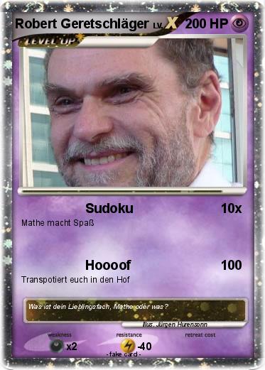 Pokemon Robert Geretschläger