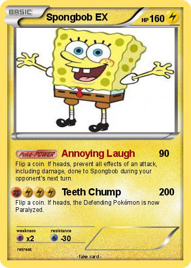 Pokemon Spongbob EX