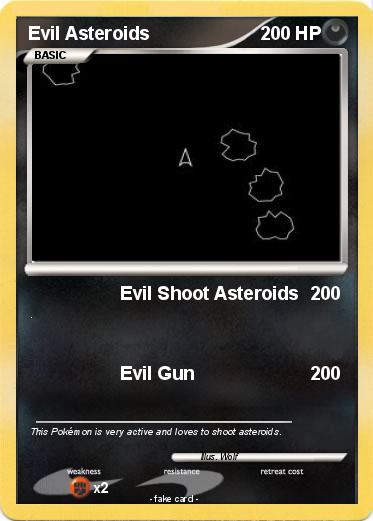 Pokemon Evil Asteroids