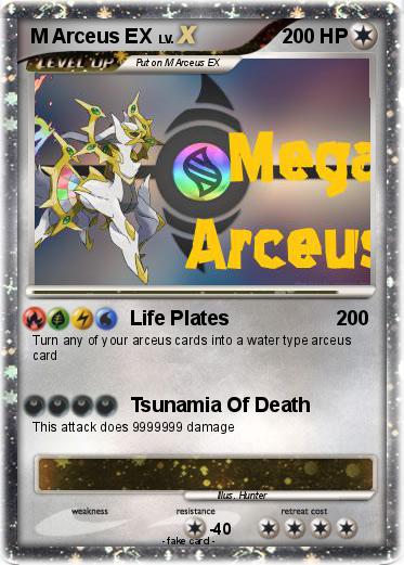 Pokemon M Arceus EX