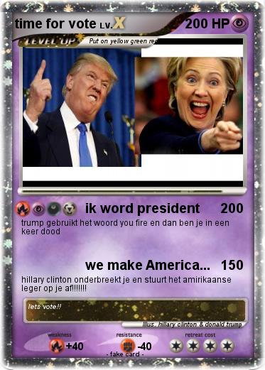 Pokemon time for vote