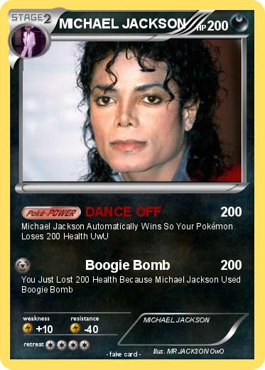 Pokemon MICHAEL JACKSON