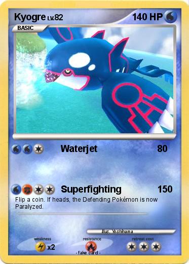 Pokemon Kyogre