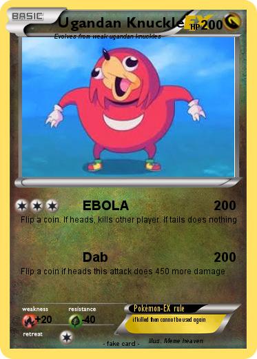 Pokemon Ugandan Knuckle