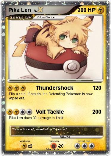 Pokemon Pika Len