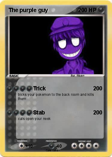 Pokemon The purple guy