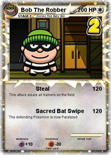Pokemon Bob The Robber