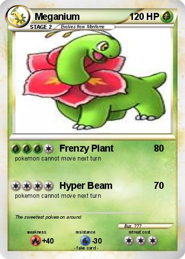 Pokemon Meganium